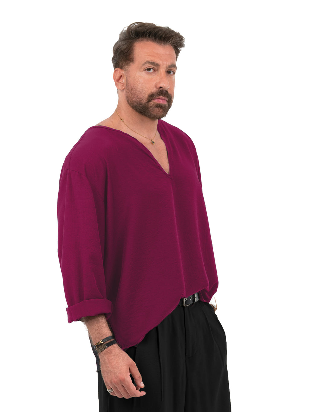 Vacay Crinkle Loose Fit Shirt