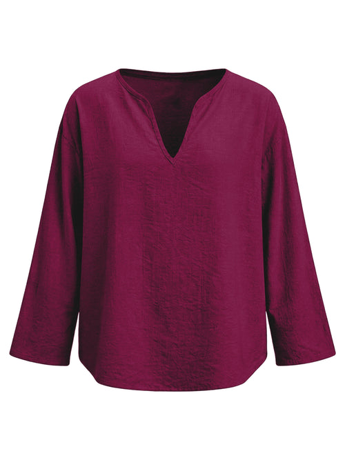 Vacay Crinkle Loose Fit Shirt