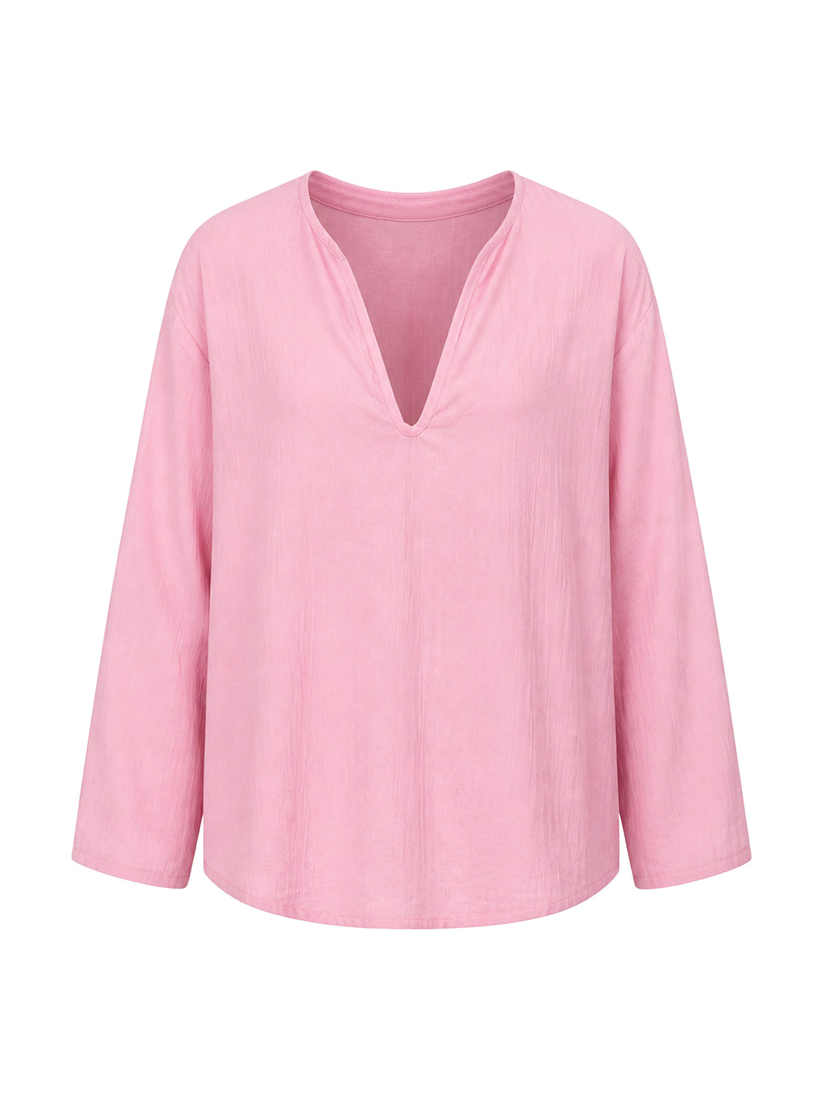 Vacay Crinkle Loose Fit Shirt