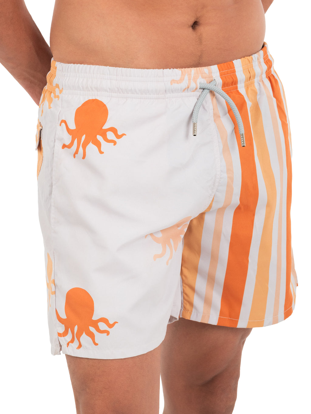 Half Octopus Swim Shorts