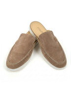 Suede Slip-On Mules